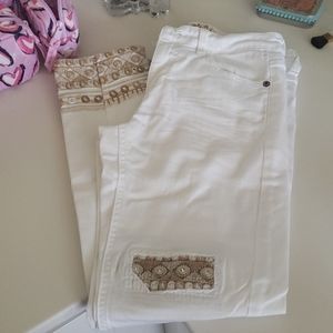 Embellished jeans